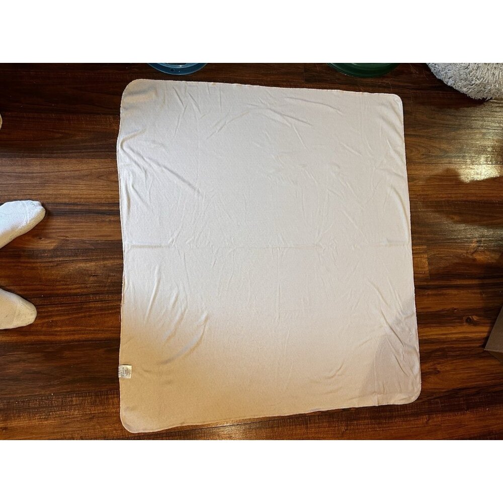 LePetit Baby Swaddle Blanket Multiuse Beige Tan Peach Solid Soft Stretch Diamond - Picture 3 of 8